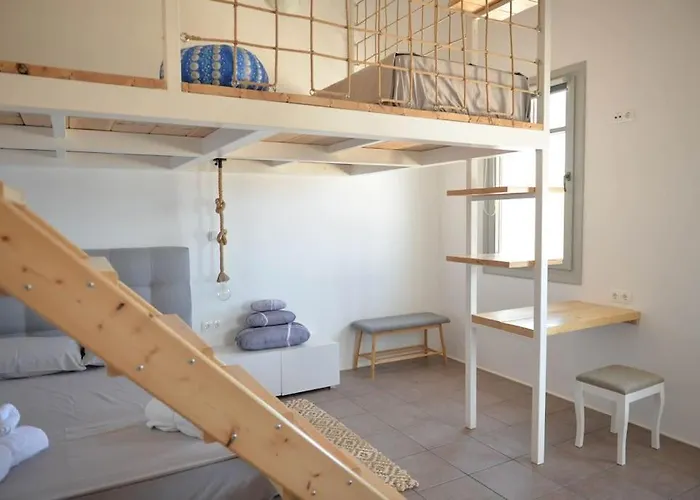 Сasa de vacaciones Uppolis με θέα τα νησιά Ano Syros